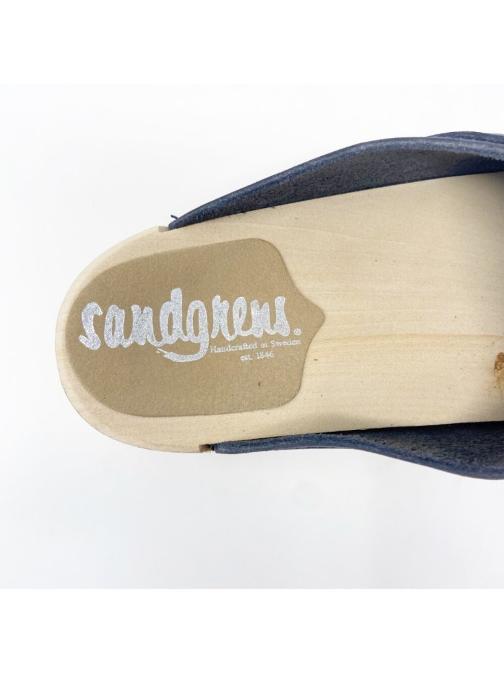 Sandgrens Tokyo Nubuck Leather Clog Size 40 NWOT - Picture 4 of 10